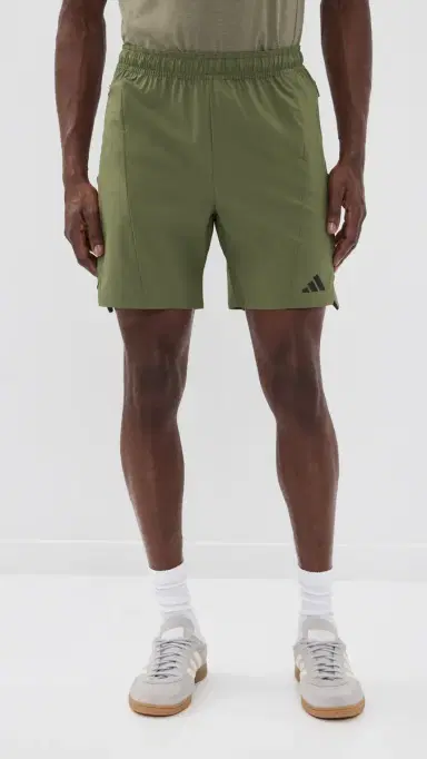 adidas Designed For Training Workout Shorts 7 Olive trata | Thumbnail 2 adidas Designed For Training Workout Shorts 7 Olive trata | Thumbnail 2