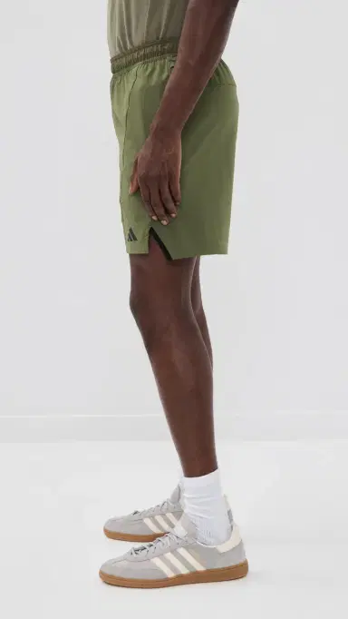 adidas Designed For Training Workout Shorts 7 Olive trata | Thumbnail 4 adidas Designed For Training Workout Shorts 7 Olive trata | Thumbnail 4