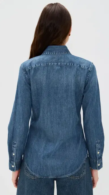Polo Ralph Lauren Denim Long Sleeve Button Down Blue | Thumbnail 3 Polo Ralph Lauren Denim Long Sleeve Button Down Blue | Thumbnail 3