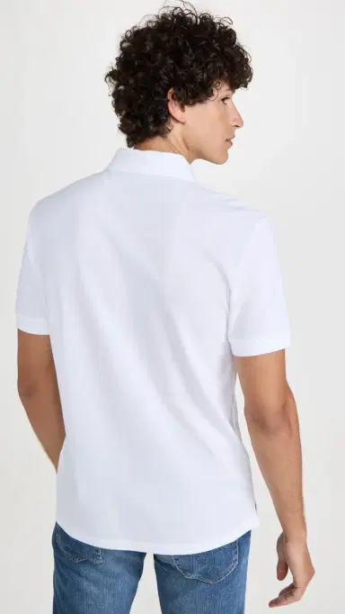 BOSS Regular Fit Polo Shirt White | Thumbnail 3 BOSS Regular Fit Polo Shirt White | Thumbnail 3
