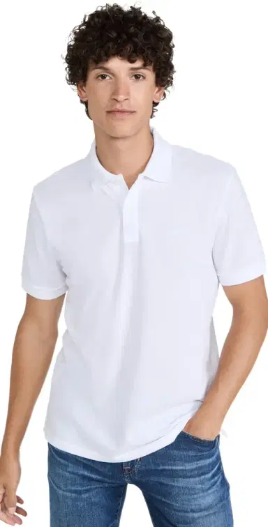 BOSS Regular Fit Polo Shirt White | Thumbnail 1 BOSS Regular Fit Polo Shirt White | Thumbnail 1