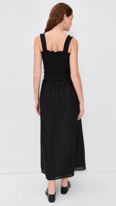 Hill House Home The Azalea Maxi Nap Dress Black | Thumbnail 3 Hill House Home The Azalea Maxi Nap Dress Black | Thumbnail 3