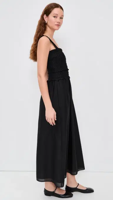 Hill House Home The Azalea Maxi Nap Dress Black | Thumbnail 4 Hill House Home The Azalea Maxi Nap Dress Black | Thumbnail 4
