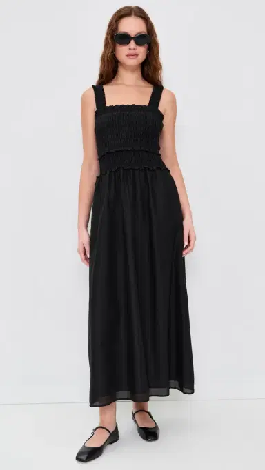 Hill House Home The Azalea Maxi Nap Dress Black | Thumbnail 5 Hill House Home The Azalea Maxi Nap Dress Black | Thumbnail 5