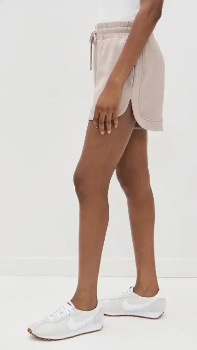 Varley Ollie High Rise Shorts 3.5 Taupe Marl | Thumbnail 4 Varley Ollie High Rise Shorts 3.5 Taupe Marl | Thumbnail 4