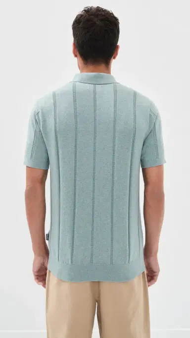 Barbour Wellburn Knitted Polo Shirt | Thumbnail 3 Barbour Wellburn Knitted Polo Shirt | Thumbnail 3