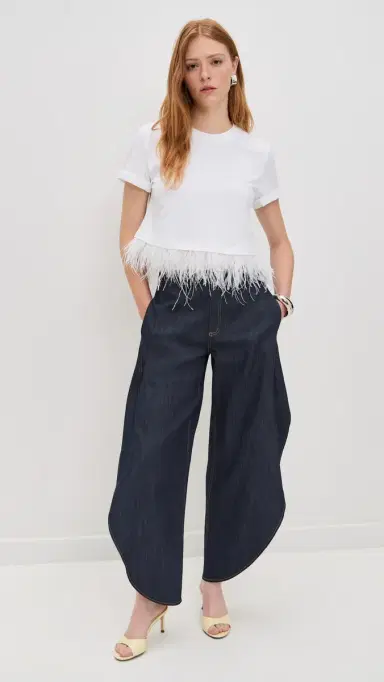 Cinq à Sept Hannah Pants Indigo | Thumbnail 5 Cinq à Sept Hannah Pants Indigo | Thumbnail 5