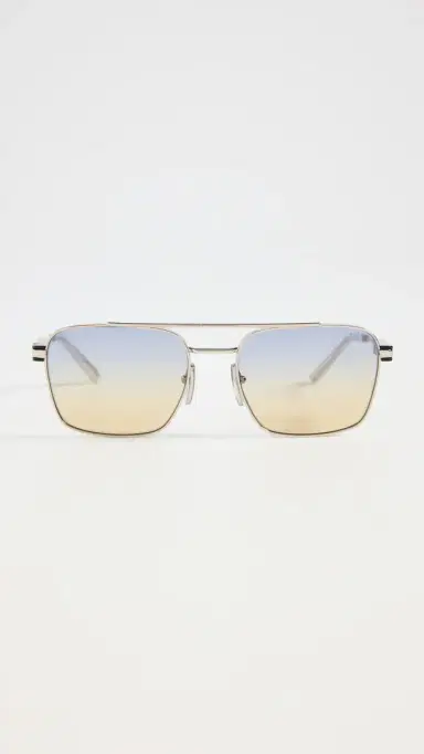 Prada 0PR 67ZS Sunglasses Silver One Size | Thumbnail 2 Prada 0PR 67ZS Sunglasses Silver One Size | Thumbnail 2