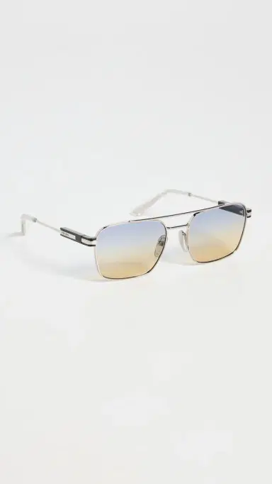 Prada 0PR 67ZS Sunglasses Silver One Size | Thumbnail 5 Prada 0PR 67ZS Sunglasses Silver One Size | Thumbnail 5