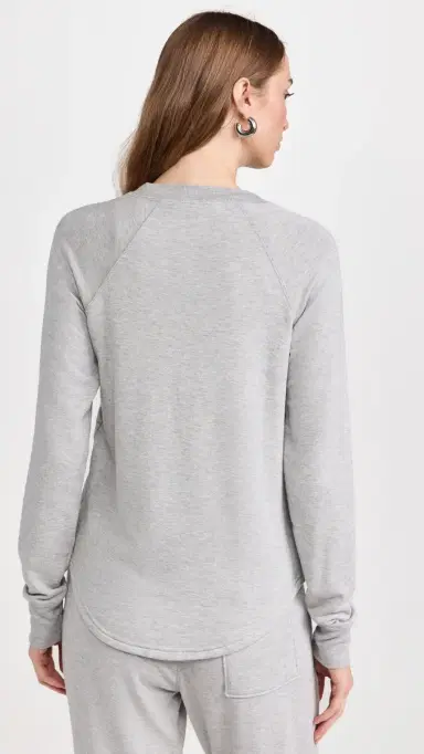 Splits59 Warm Up Pullover Heather Grey S | Thumbnail 3 Splits59 Warm Up Pullover Heather Grey S | Thumbnail 3