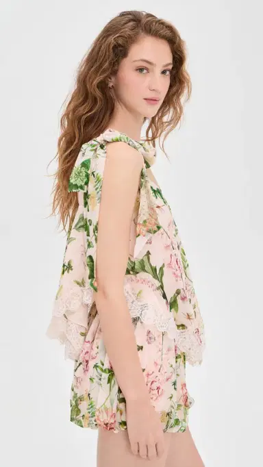 Cara Cara Mari Top Bloomsfield Pink | Thumbnail 4 Cara Cara Mari Top Bloomsfield Pink | Thumbnail 4