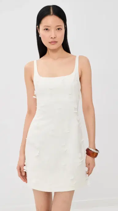 Simkhai Cailinn Mini Dress White 2 | Thumbnail 2 Simkhai Cailinn Mini Dress White 2 | Thumbnail 2