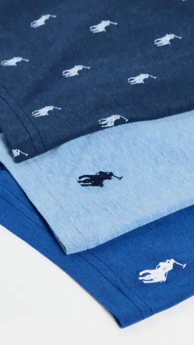 Polo Ralph Lauren Underwear Stretch Classic Fit Boxer Briefs 3 Pack Pale Royal/Monroe/Blue aturn | Thumbnail 5 Polo Ralph Lauren Underwear Stretch Classic Fit Boxer Briefs 3 Pack Pale Royal/Monroe/Blue aturn | Thumbnail 5