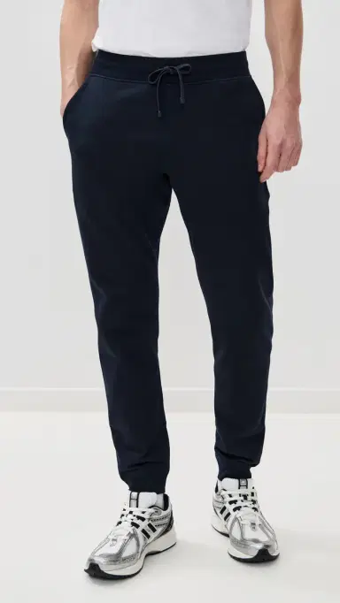 REIGNING CHAMP Mid-Weight Terry lim Sweatpants Navy | Thumbnail 2 REIGNING CHAMP Mid-Weight Terry lim Sweatpants Navy | Thumbnail 2