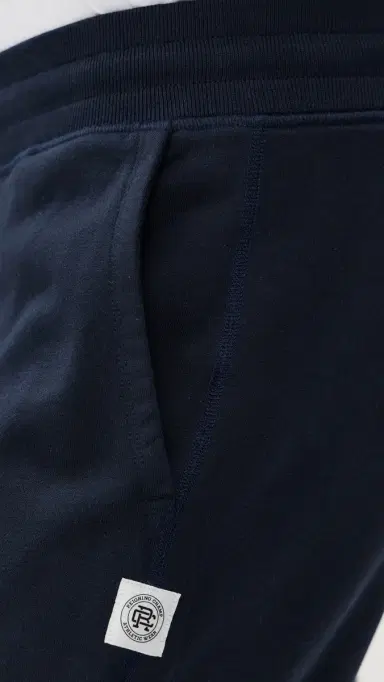 REIGNING CHAMP Mid-Weight Terry lim Sweatpants Navy | Thumbnail 6 REIGNING CHAMP Mid-Weight Terry lim Sweatpants Navy | Thumbnail 6