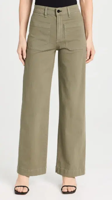 Askk NY Sailor Twill Pants Olive 24 | Thumbnail 2 Askk NY Sailor Twill Pants Olive 24 | Thumbnail 2
