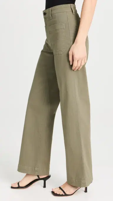 Askk NY Sailor Twill Pants Olive 24 | Thumbnail 4 Askk NY Sailor Twill Pants Olive 24 | Thumbnail 4