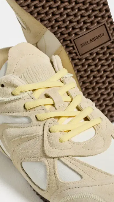 Axel Arigato Slow Runner Sneakers Light Yellow/Dark Gum | Thumbnail 6 Axel Arigato Slow Runner Sneakers Light Yellow/Dark Gum | Thumbnail 6
