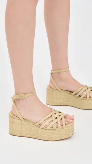 Loeffler Randall Channing Platform Sandals Natural 7 | Thumbnail 3 Loeffler Randall Channing Platform Sandals Natural 7 | Thumbnail 3