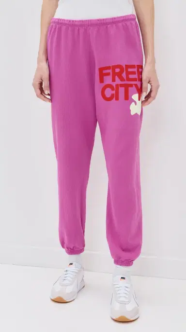 FREECITY Freecity Large Sweatpants Pinkbird | Thumbnail 2 FREECITY Freecity Large Sweatpants Pinkbird | Thumbnail 2