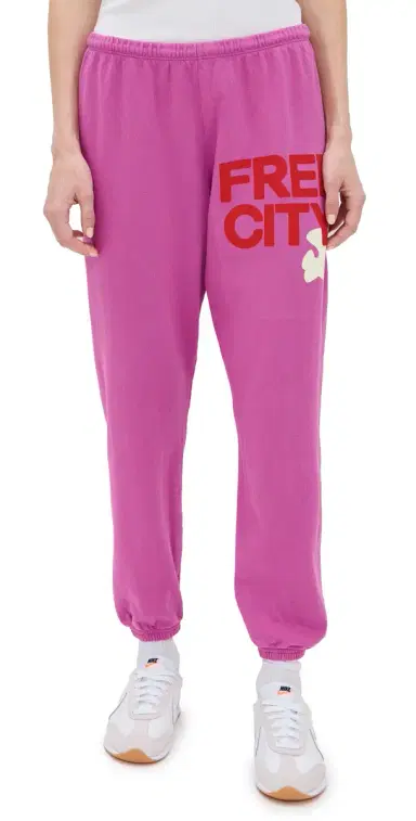 FREECITY Freecity Large Sweatpants Pinkbird | Thumbnail 1 FREECITY Freecity Large Sweatpants Pinkbird | Thumbnail 1