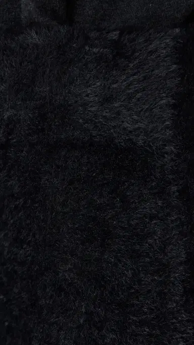LE BOP Fuzzy Midi kirt Black | Thumbnail 6 LE BOP Fuzzy Midi kirt Black | Thumbnail 6
