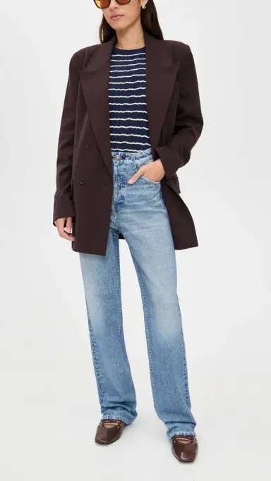 rag & bone Rb Miramar Terry Shea Straight Pants Tessa 25 | Thumbnail 5 rag & bone Rb Miramar Terry Shea Straight Pants Tessa 25 | Thumbnail 5