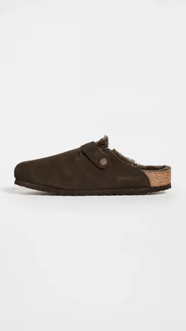Birkenstock Boston Shearling Clogs Mocha/Mocha | Thumbnail 6 Birkenstock Boston Shearling Clogs Mocha/Mocha | Thumbnail 6