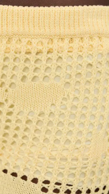 Bailey Rose Crochet Mini Shorts Buttermilk | Thumbnail 6 Bailey Rose Crochet Mini Shorts Buttermilk | Thumbnail 6