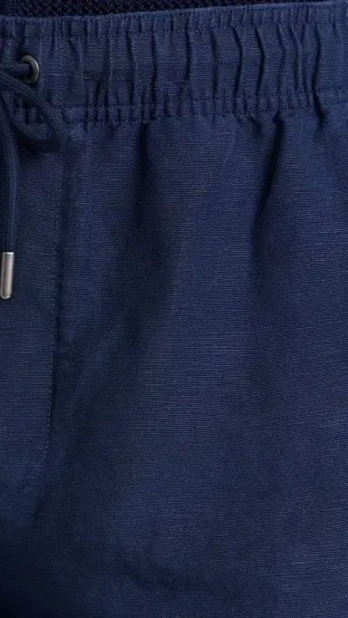 Onia Air Linen Pull-On Shorts 6 Deep Navy L | Thumbnail 6 Onia Air Linen Pull-On Shorts 6 Deep Navy L | Thumbnail 6