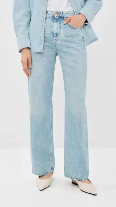 Bite Studios Ease Cotton Denim Jeans Brushed Light Blue | Thumbnail 2 Bite Studios Ease Cotton Denim Jeans Brushed Light Blue | Thumbnail 2