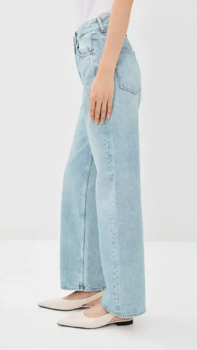 Bite Studios Ease Cotton Denim Jeans Brushed Light Blue | Thumbnail 4 Bite Studios Ease Cotton Denim Jeans Brushed Light Blue | Thumbnail 4
