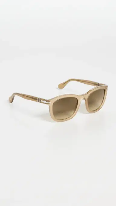 Persol 0PO3395S Sunglasses Opal Beige/Lt Brn Grad One Size | Thumbnail 4 Persol 0PO3395S Sunglasses Opal Beige/Lt Brn Grad One Size | Thumbnail 4