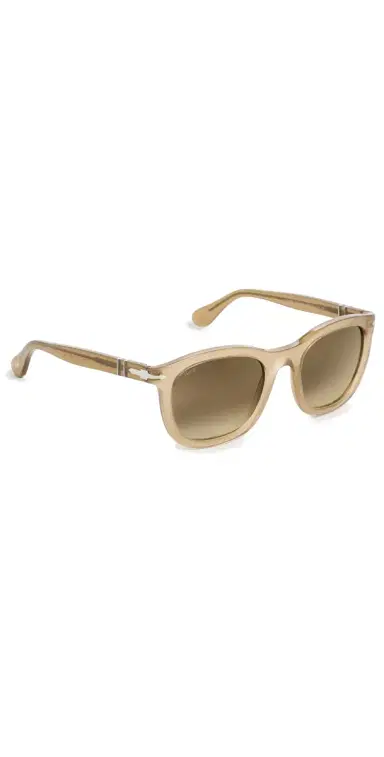Persol 0PO3395S Sunglasses Opal Beige/Lt Brn Grad One Size | Thumbnail 1 Persol 0PO3395S Sunglasses Opal Beige/Lt Brn Grad One Size | Thumbnail 1
