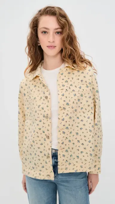 Bailey Rose Floral Button Down Shirt Cream | Thumbnail 2 Bailey Rose Floral Button Down Shirt Cream | Thumbnail 2