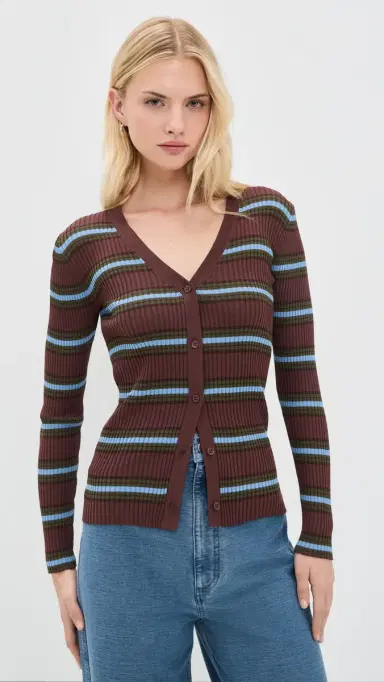 STAUD Cargo Sweater Redondo tripe | Thumbnail 2 STAUD Cargo Sweater Redondo tripe | Thumbnail 2