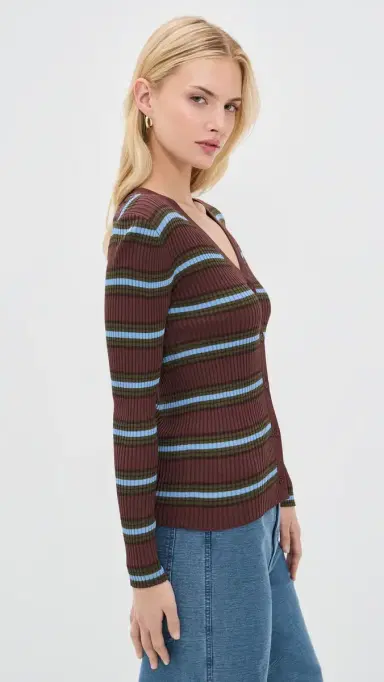 STAUD Cargo Sweater Redondo tripe | Thumbnail 4 STAUD Cargo Sweater Redondo tripe | Thumbnail 4