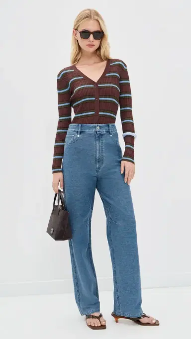 STAUD Cargo Sweater Redondo tripe | Thumbnail 5 STAUD Cargo Sweater Redondo tripe | Thumbnail 5