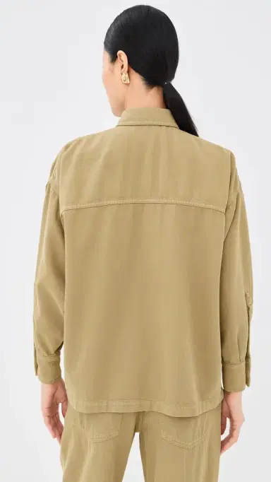 DARKPARK Jenny Tencel Denim Boxy Shirt and | Thumbnail 3 DARKPARK Jenny Tencel Denim Boxy Shirt and | Thumbnail 3