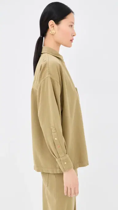 DARKPARK Jenny Tencel Denim Boxy Shirt and | Thumbnail 4 DARKPARK Jenny Tencel Denim Boxy Shirt and | Thumbnail 4