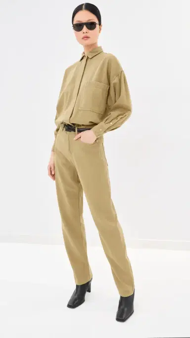DARKPARK Jenny Tencel Denim Boxy Shirt and | Thumbnail 5 DARKPARK Jenny Tencel Denim Boxy Shirt and | Thumbnail 5