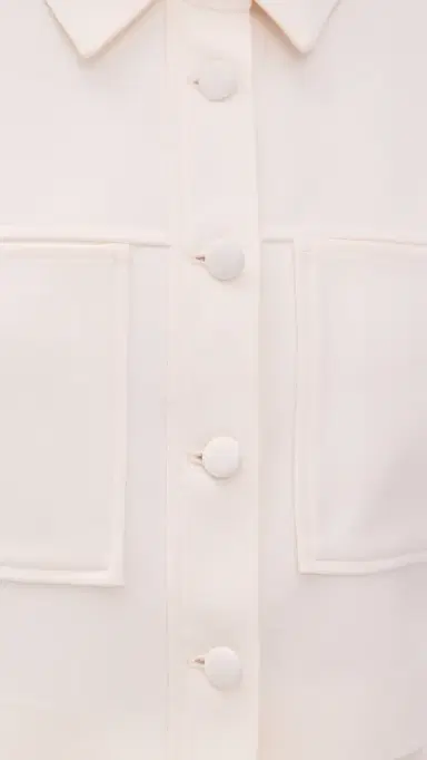 Good American Luxe Suiting Cropped Jacket Soft Shell | Thumbnail 6 Good American Luxe Suiting Cropped Jacket Soft Shell | Thumbnail 6