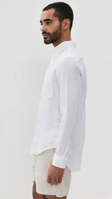 Gitman Vintage Linen Shirt White L | Thumbnail 4 Gitman Vintage Linen Shirt White L | Thumbnail 4