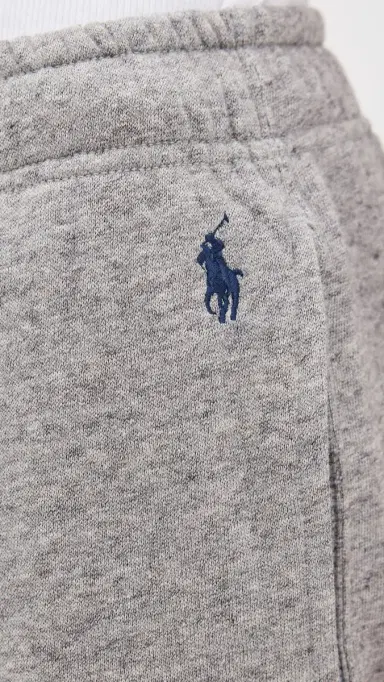 Polo Ralph Lauren Wide Leg Sweatpants Grey Heather | Thumbnail 6 Polo Ralph Lauren Wide Leg Sweatpants Grey Heather | Thumbnail 6