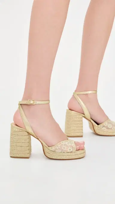 Castañer Valle Platform Sandals Blanco/Oro 36 | Thumbnail 5 Castañer Valle Platform Sandals Blanco/Oro 36 | Thumbnail 5
