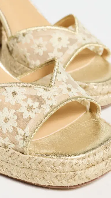 Castañer Valle Platform Sandals Blanco/Oro 36 | Thumbnail 6 Castañer Valle Platform Sandals Blanco/Oro 36 | Thumbnail 6