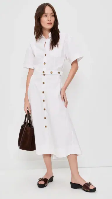 DL1961 Myla Top White Poplin | Thumbnail 5 DL1961 Myla Top White Poplin | Thumbnail 5