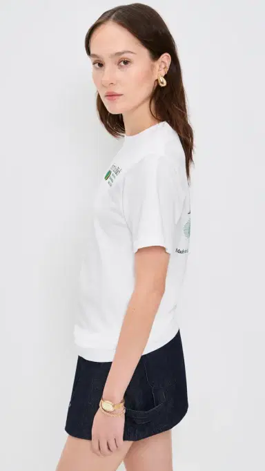 Sporty & Rich Invitational T-Shirt White | Thumbnail 4 Sporty & Rich Invitational T-Shirt White | Thumbnail 4