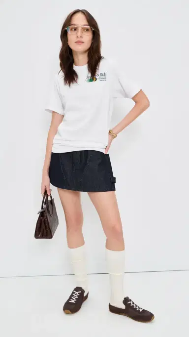 Sporty & Rich Invitational T-Shirt White | Thumbnail 5 Sporty & Rich Invitational T-Shirt White | Thumbnail 5
