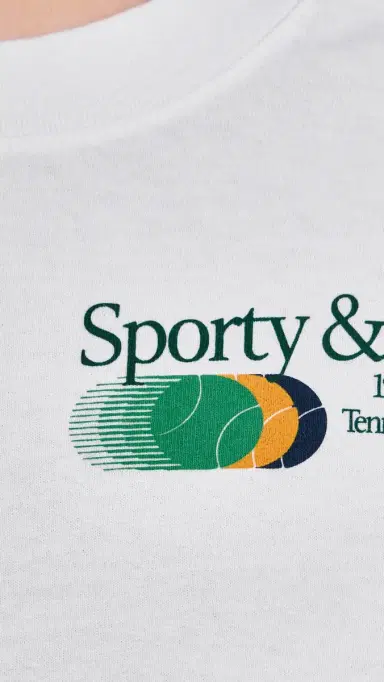 Sporty & Rich Invitational T-Shirt White | Thumbnail 6 Sporty & Rich Invitational T-Shirt White | Thumbnail 6